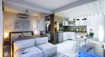 طراحی و دکوراسیون داخلی ۲ آپارتمان کوچک با مساحت زیر ۳۰ متر مربع
