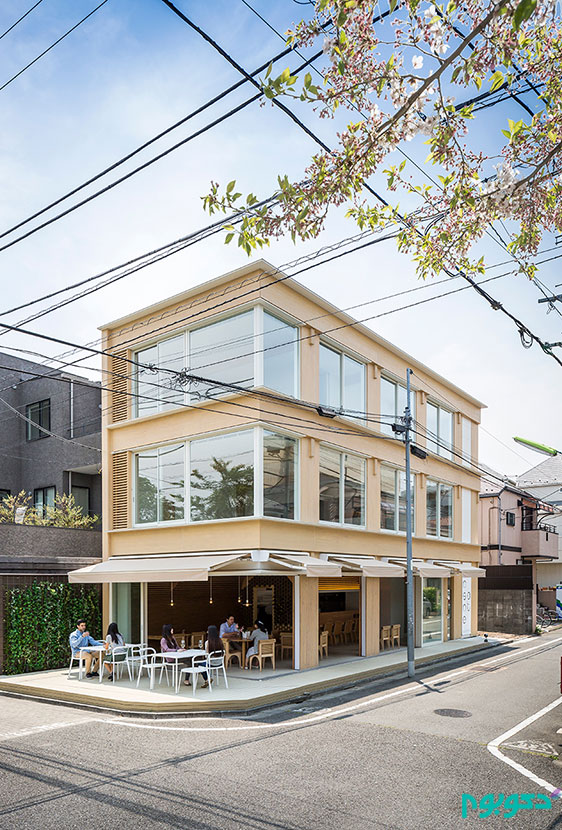 طراحی داخلی رستوران در توکیو توسط معمار مشهور، شیگروبان