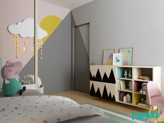 ایده هایی برای اتاق های خواب کودک: رنگارنگ،جالب و سرگرم کننده