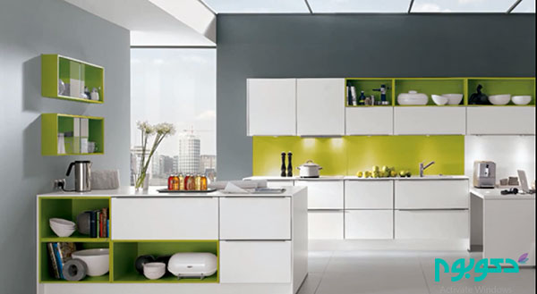 ویدیو: یک آشپزخانه با ۸ ترکیب رنگی عالی