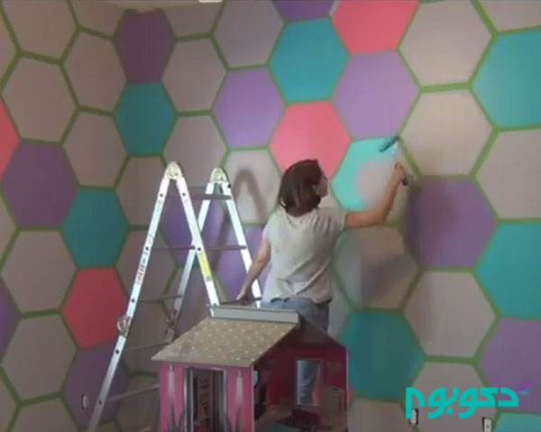 ویدیو: رنگ آمیزی خلاقانه اتاق کودک