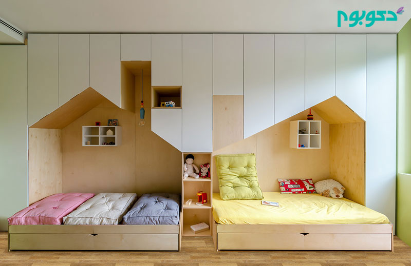 تخت خواب مدرن، ترکیبی و سفارشی اتاق کودک