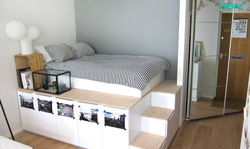 ویدیو: نمونه تخت خواب های چندمنظوره و پلتفرم Ikea