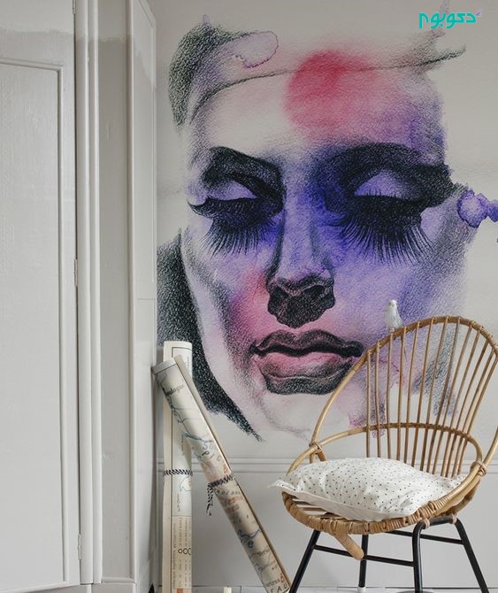 نقاشی های پرتره در دکوراسیون داخلی منزل
