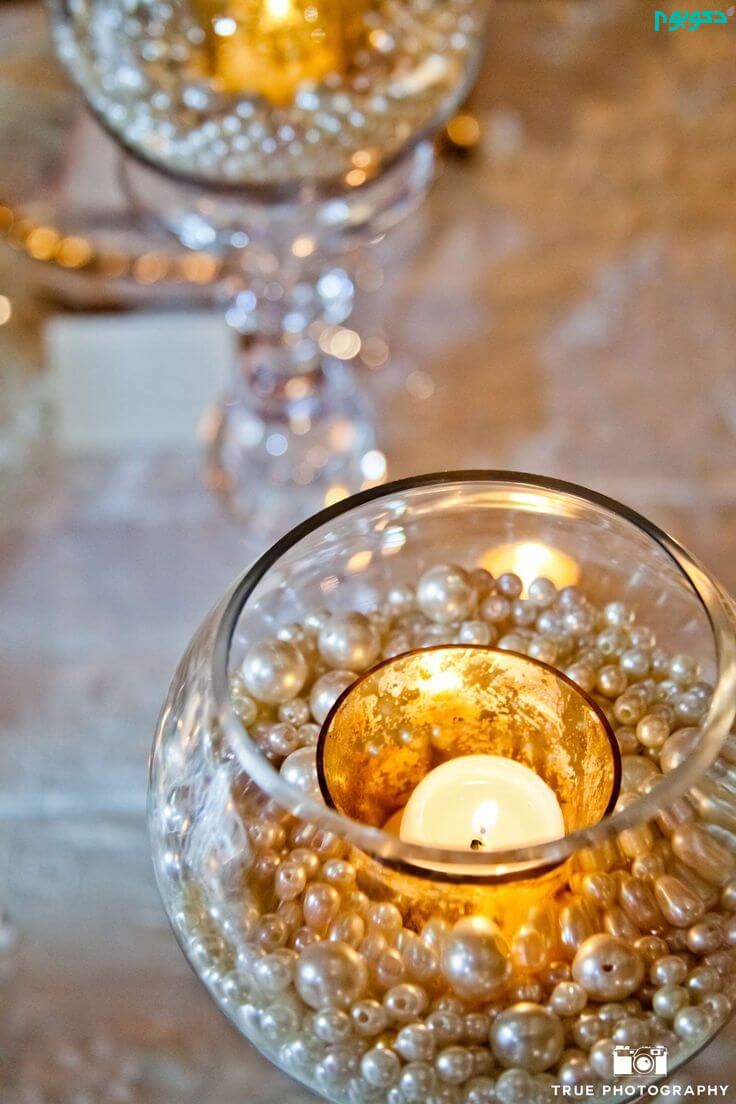۳۴ ایده برای استفاده از شمع در دکوراسیون منزل