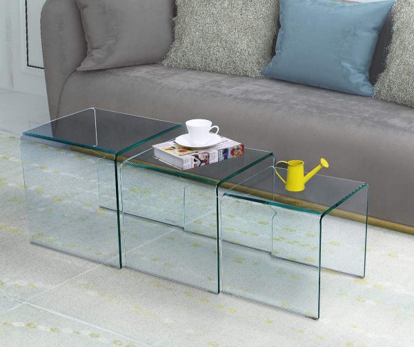 ۵۱ مدل میز جلومبلی شیشه ای برای دکوراسیون نشیمن