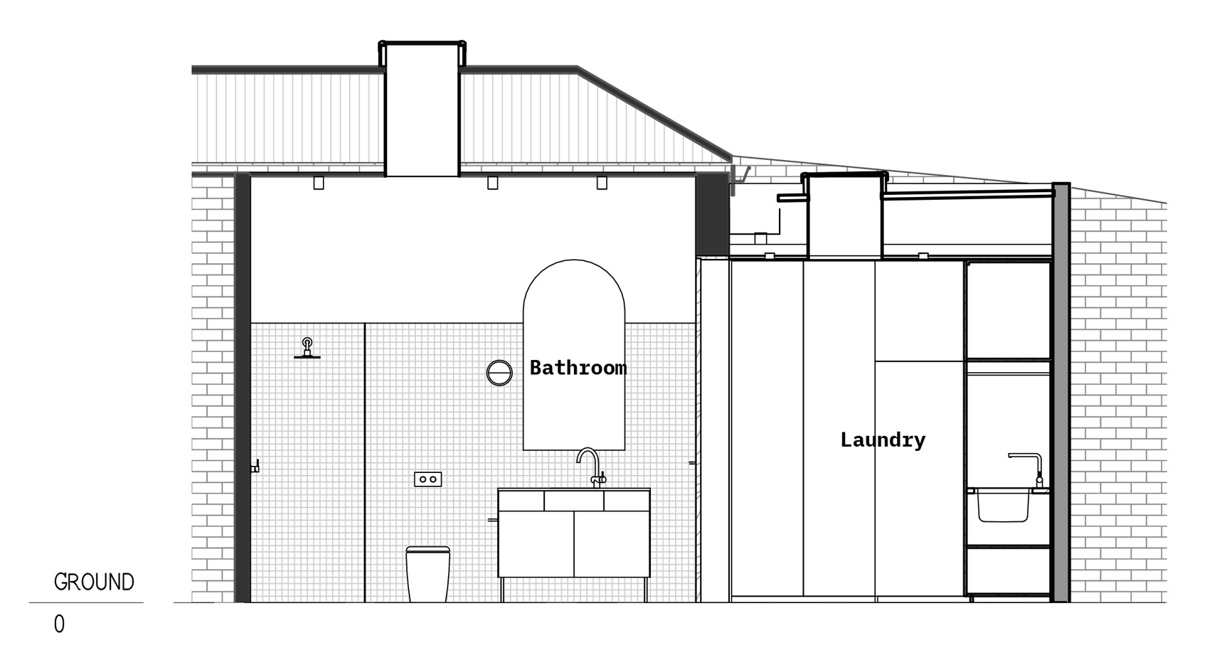 نقشه طراحی داخلی خانه ای معاصر