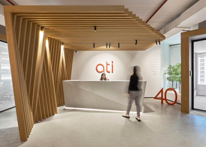 طراحی داخلی شرکت معماری ATI در دبی