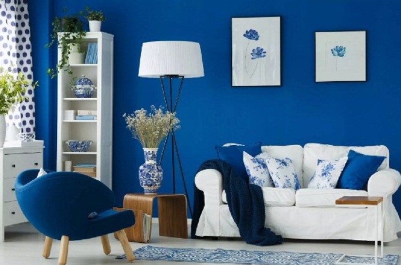 تاثیر رنگ آبی در طراحی داخلی