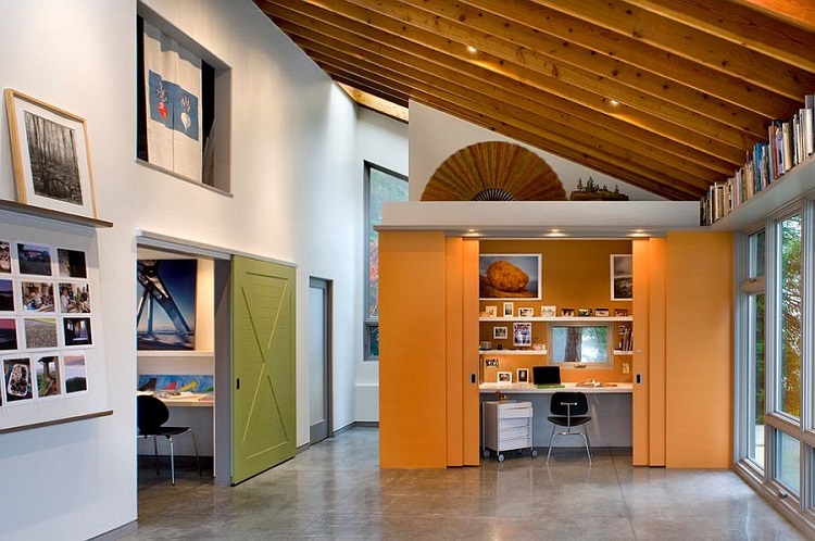 مکمل رنگ نارنجی در معماری داخلی