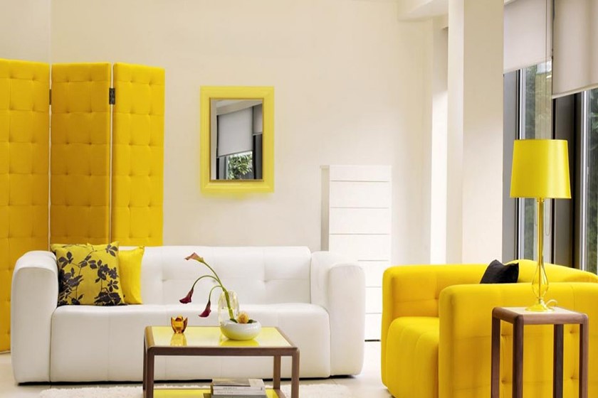 روانشناسی رنگ زرد در طراحی داخلی