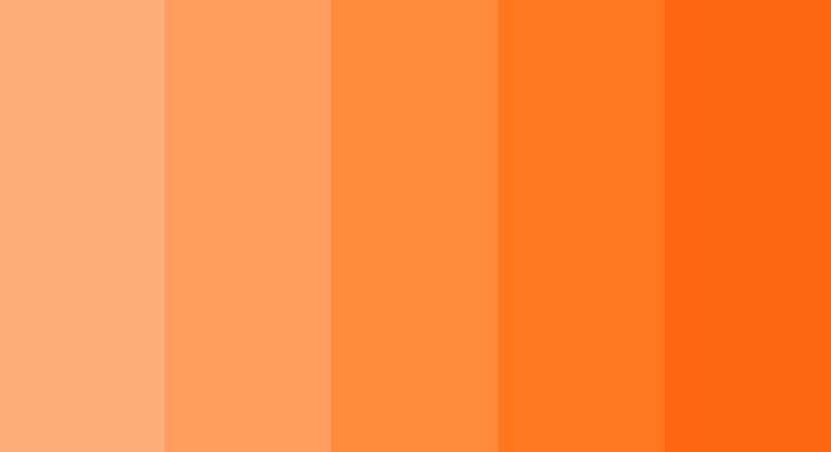 روانشناسی رنگ نارنجی در طراحی داخلی بررسی