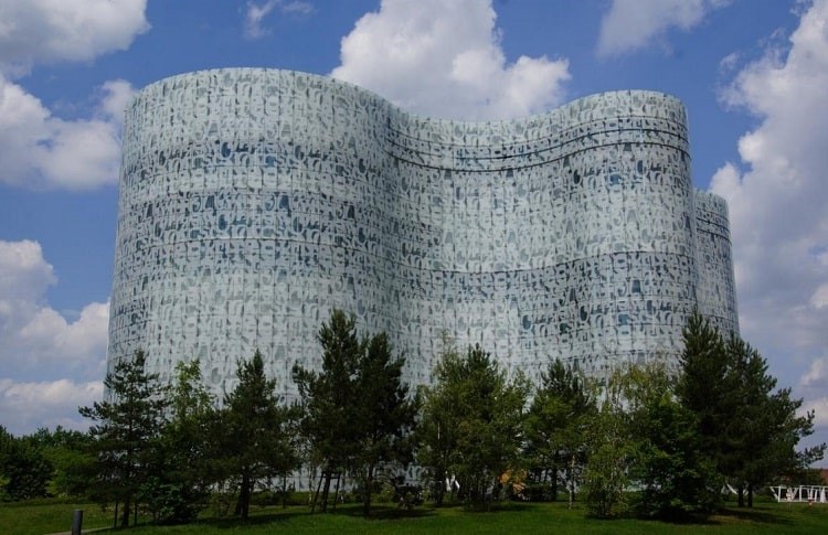 طراحی نما ساختمان تجاری کتابخانه دانشگاه فنی براندنبورگ، آلمان