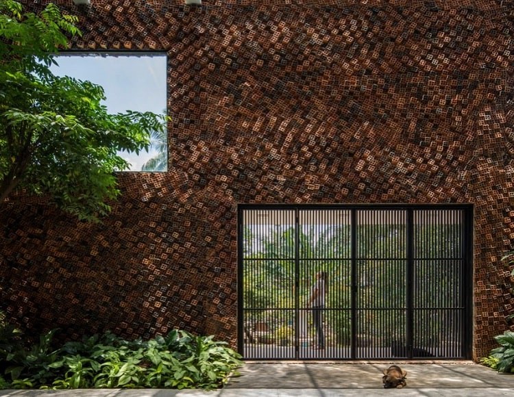 ویتنام طراحی نما ساختمان مسکونی