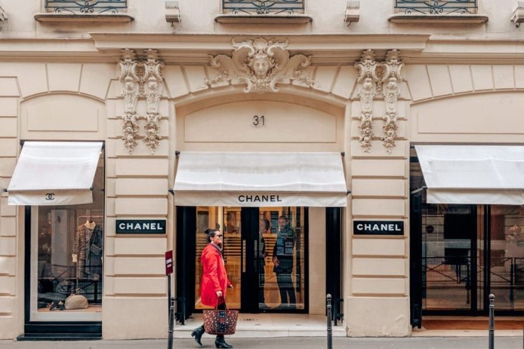 پاریس برند شنل 30 مدل نمای مغازه رومی