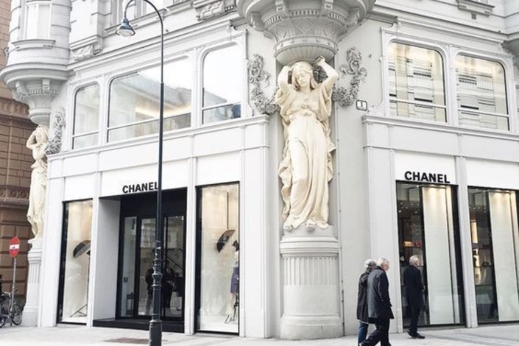 پاریس برند شنل 30 مدل نمای مغازه رومی 2