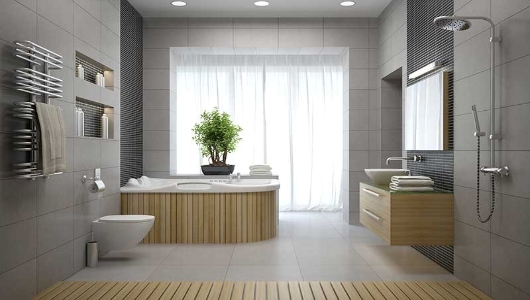اصول طراحی حمام و سرویس بهداشتی ویلا