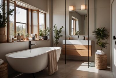 اصول طراحی حمام و سرویس بهداشتی ویلا + نمونه